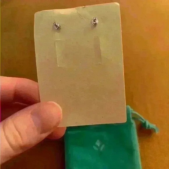 Quiet Luxury Dainty and Delicate Diamond Earrings Set in Sterling Silver! - Picture 3 of 7